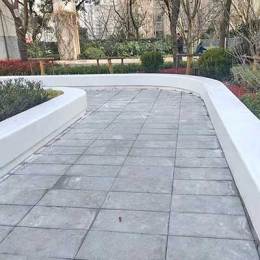 泰克磨石树池坐凳 水磨石材质长椅厂家定制