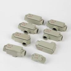 防爆穿线盒BHC6分三通过线盒DN20