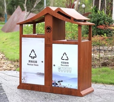 重庆农村生活垃圾收集亭加工