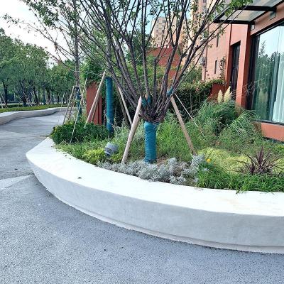 泰客石花坛坐凳座椅 抗裂混凝土人造石厂家