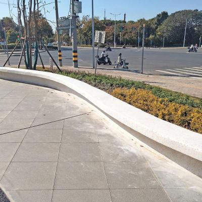 UHPC花坛坐凳座椅厂家定制 户外不裂水磨石