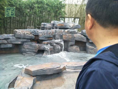 阳江水泥假山专业师傅施工