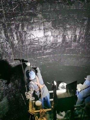 呼和浩特专业钢烟囱砖胶防腐施工团队